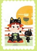 2010 Peko 明信片1套12張-healing item