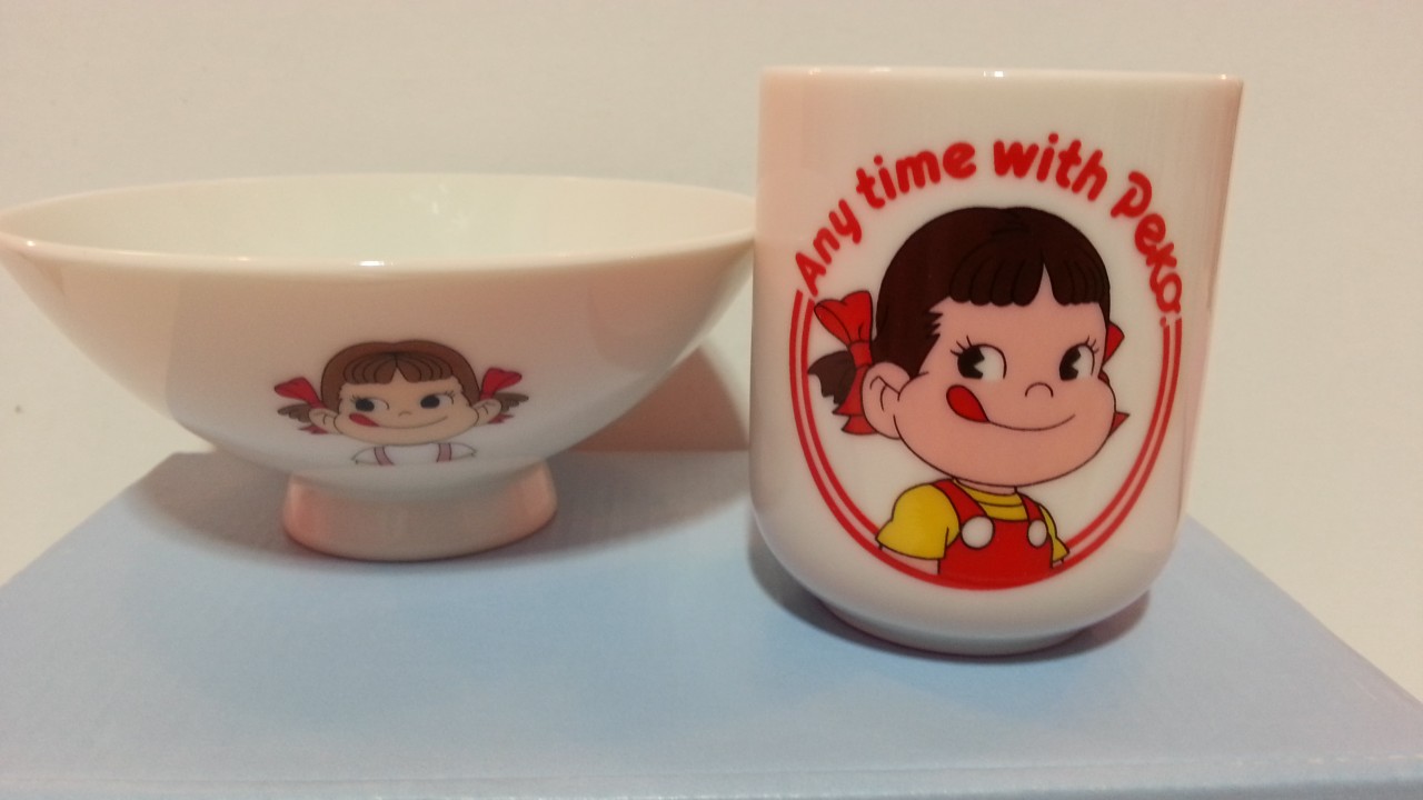 80's Peko Poko 杯碗套裝