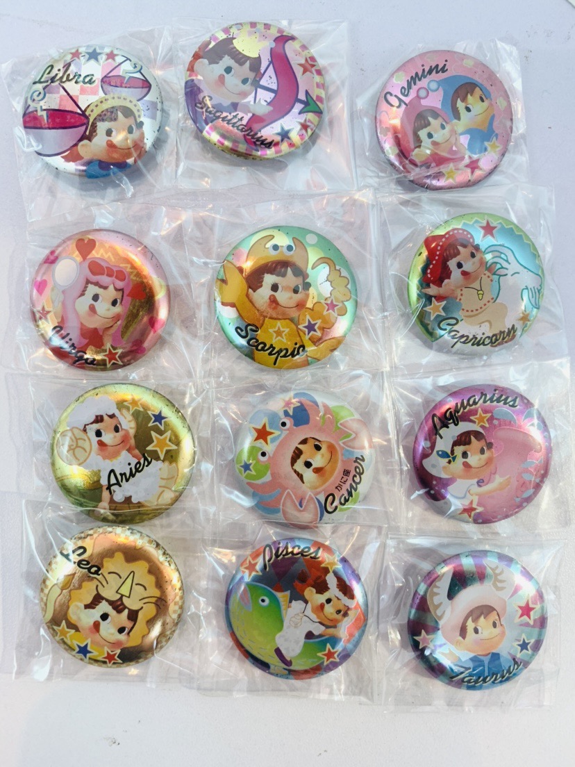Peko 扣章1套12pcs (星座)