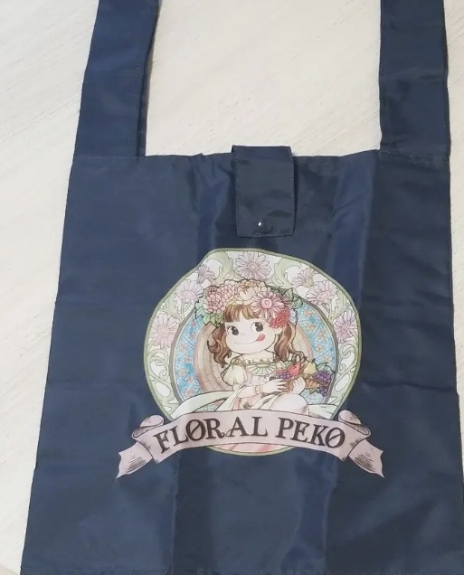 2014 Peko 摺合購物袋-floral peko