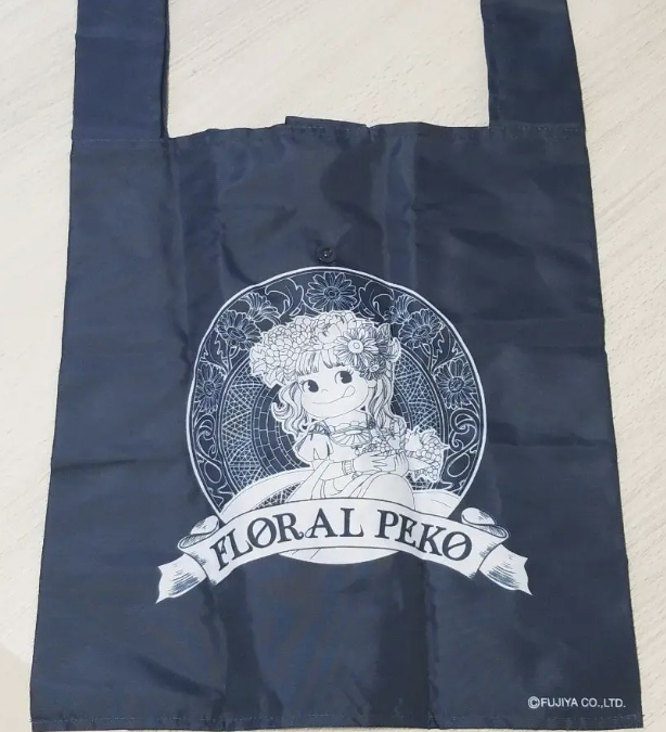 2014 Peko 摺合購物袋-floral peko