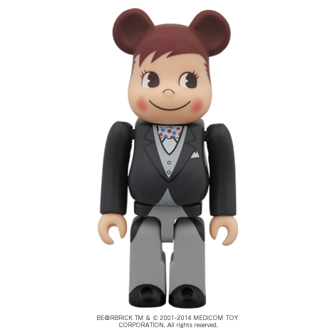2014 Peko Poko bearbrick set100%-wedding Medicomtoy