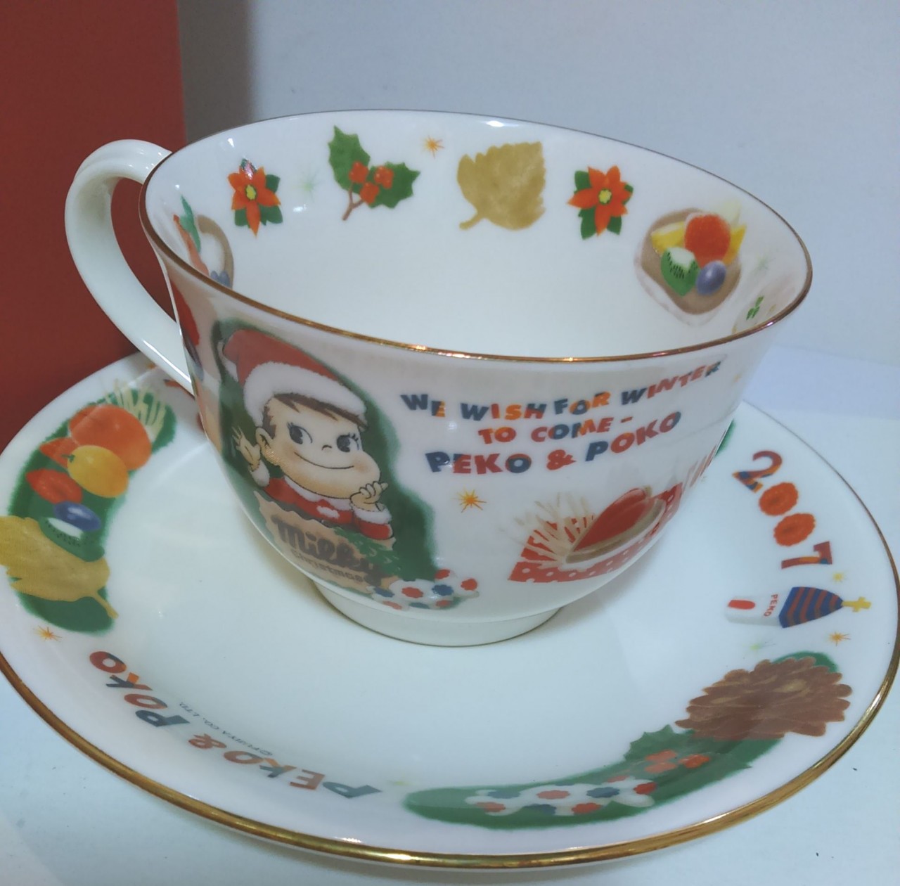 07 Peko Poko Happy Winter 杯Set