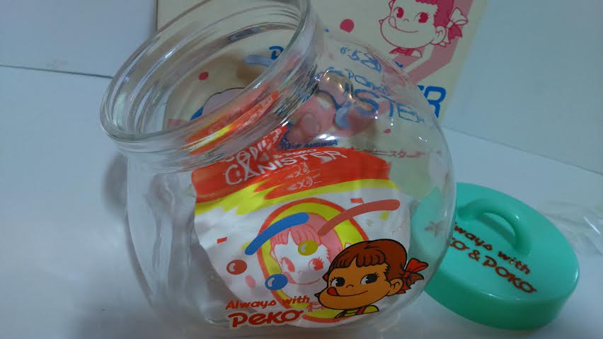 80's Peko Poko 玻璃瓶