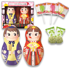 2015 Peko Poko 和風俄羅斯娃娃人形缶(大)