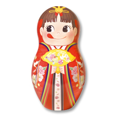 2015 Peko Poko 和風俄羅斯娃娃人形缶(大)