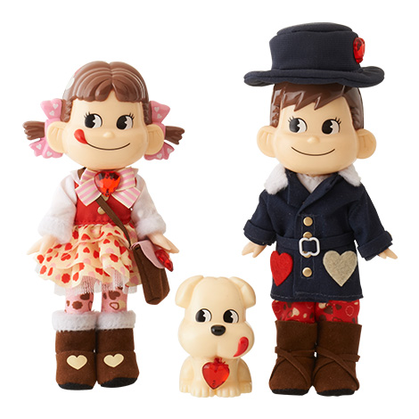 2015 心心Peko Poko Dog 人形Set