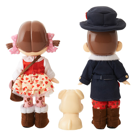 2015 心心Peko Poko Dog 人形Set