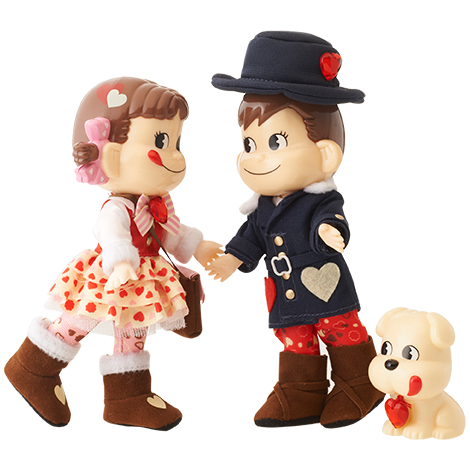2015 心心Peko Poko Dog 人形Set