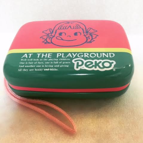 80's Peko 铁盒(粉红+绿)