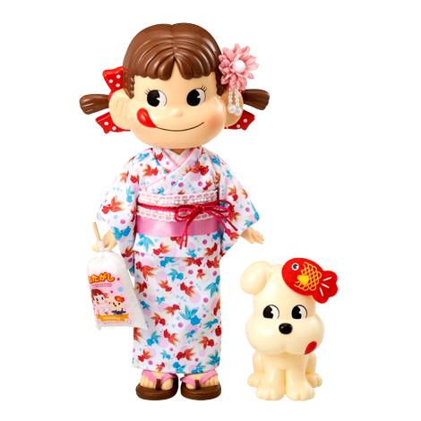 2015 Peko 浴衣人形連小狗