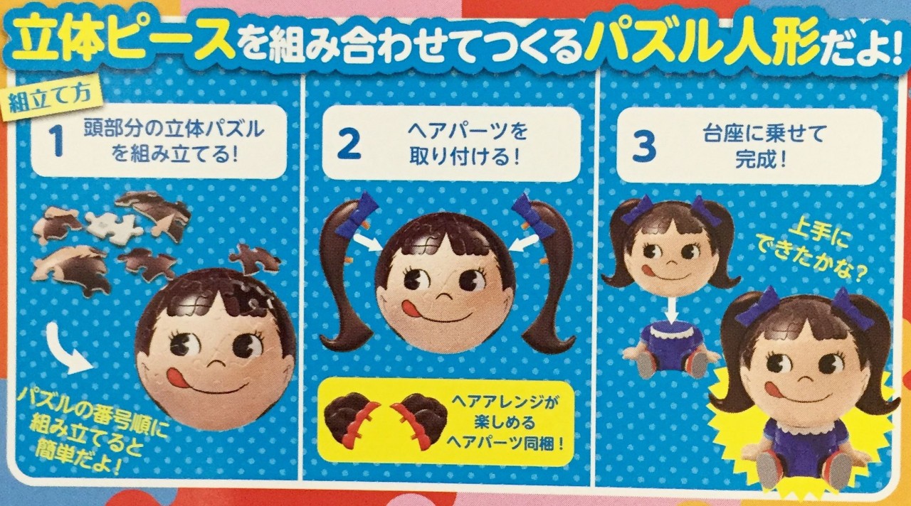 2015 Peko Tail 3D拼圖